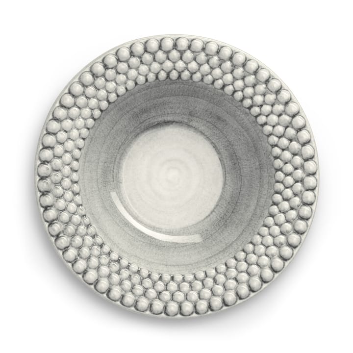 Assiette creuse Bubbles 25 cm - Gris - Mateus