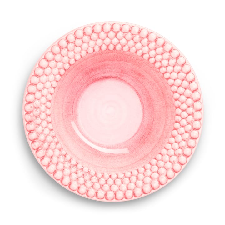 Assiette creuse Bubbles 25 cm - rose clair - Mateus
