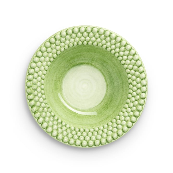 Assiette creuse Bubbles 25 cm - Vert - Mateus