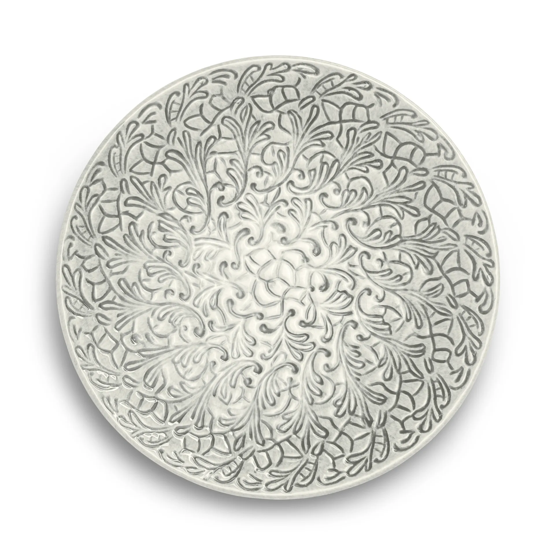 Assiette Lace 20 cm, Gris Mateus
