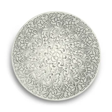Assiette Lace 20 cm - Gris - Mateus