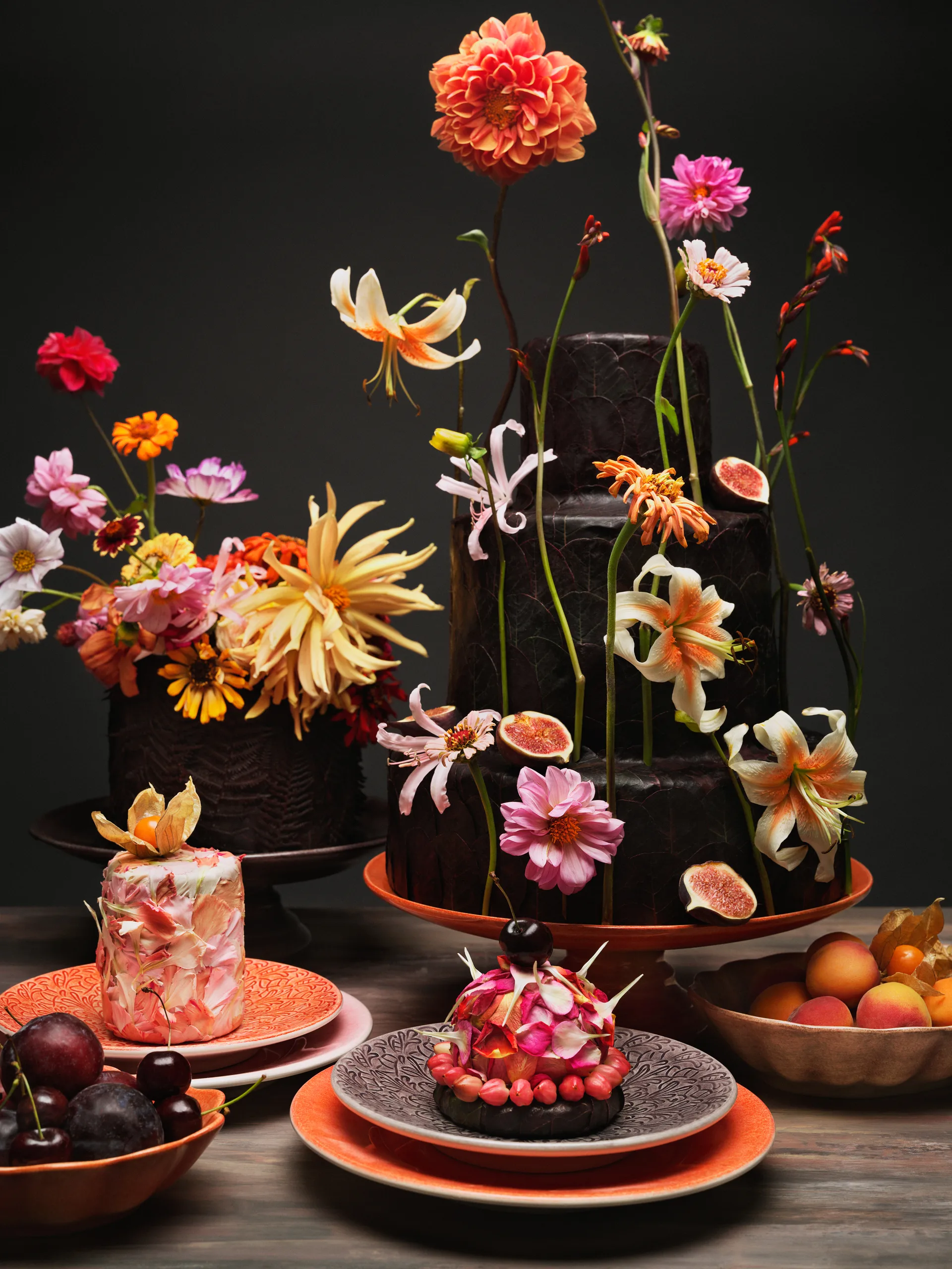 Assiette Lace 20 cm, Orange Mateus