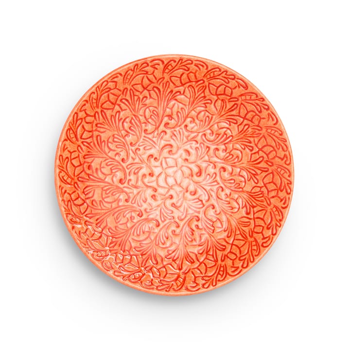 Assiette Lace 20 cm - Orange - Mateus