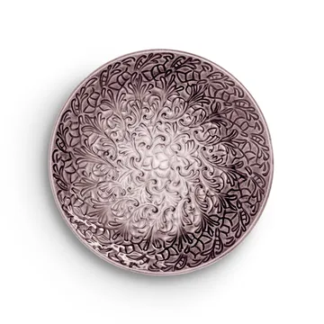 Assiette Lace 20 cm - Prune - Mateus