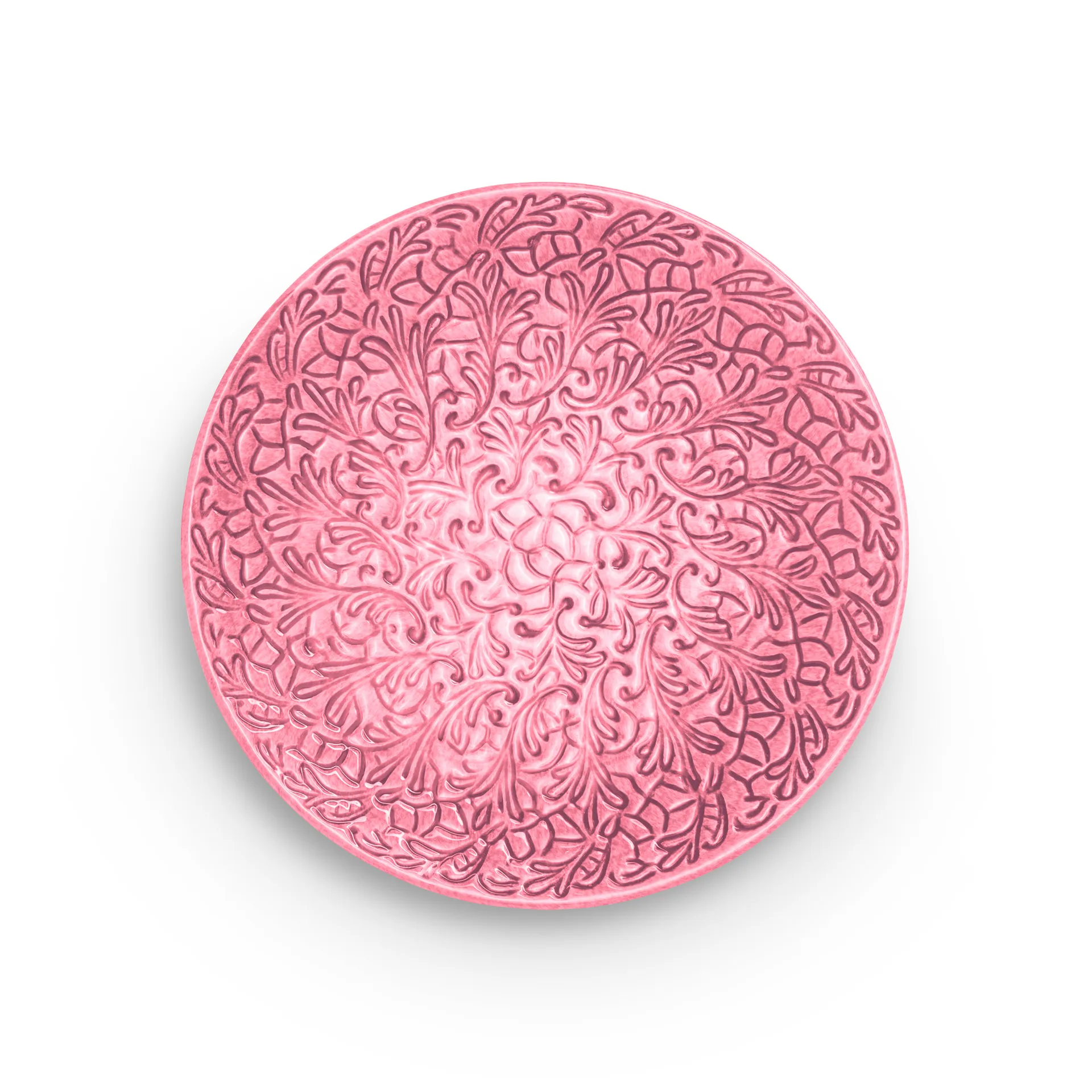 Assiette Lace 20 cm, Rose Mateus