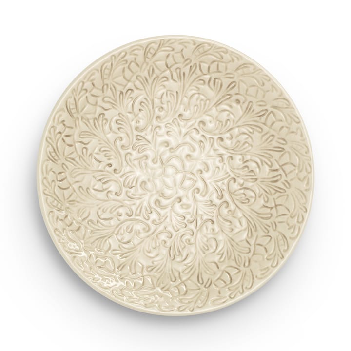 Assiette Lace 20 cm - Sable - Mateus