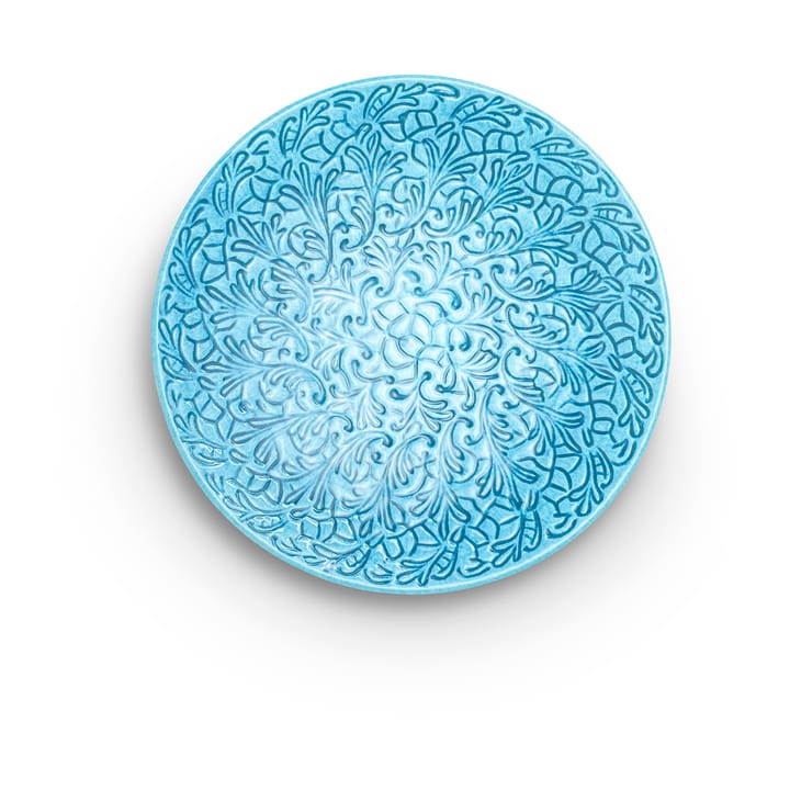 Assiette Lace 20 cm - Turquoise - Mateus