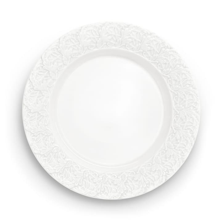 Assiette Lace 25 cm - Blanc - Mateus