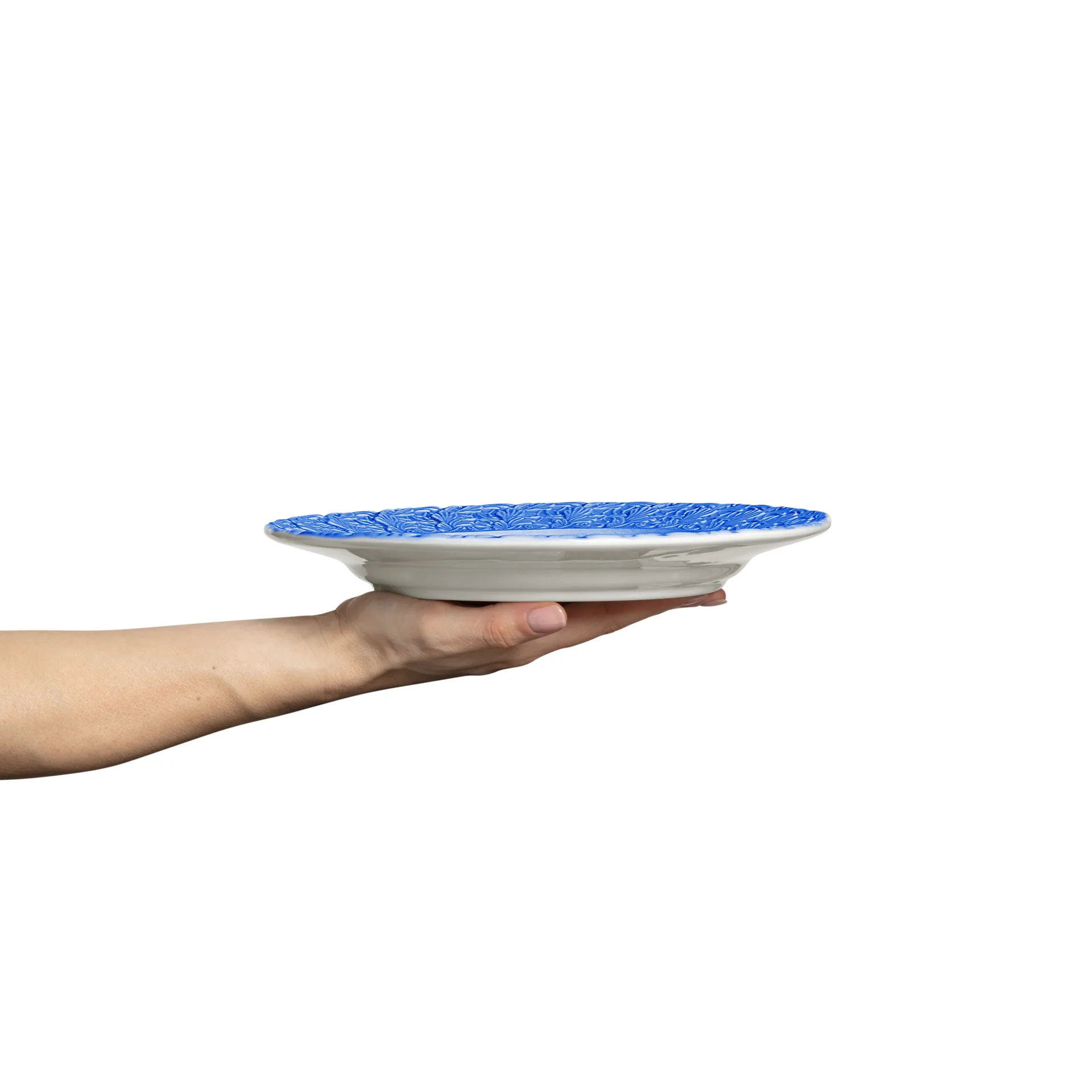 Assiette Lace 25 cm, Bleu clair Mateus