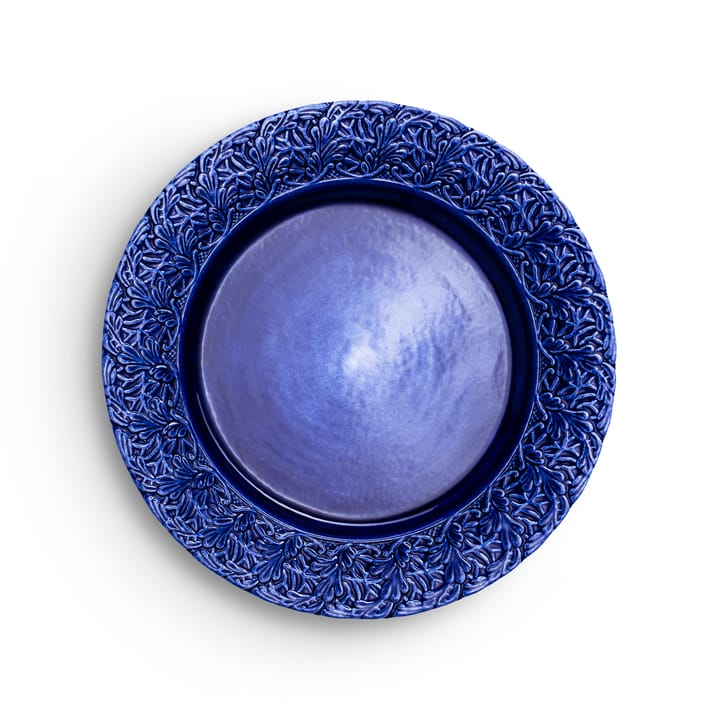 Assiette Lace 25 cm - Bleu - Mateus