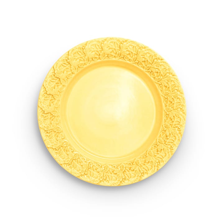 Assiette Lace 25 cm - Jaune - Mateus