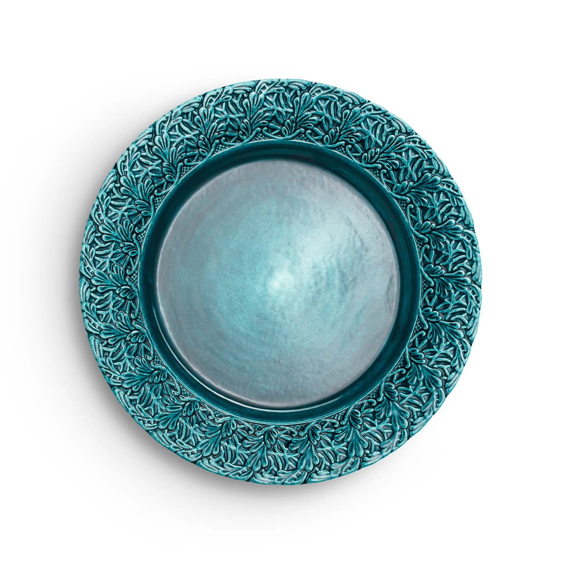 Assiette Lace 25 cm, Ocean Mateus