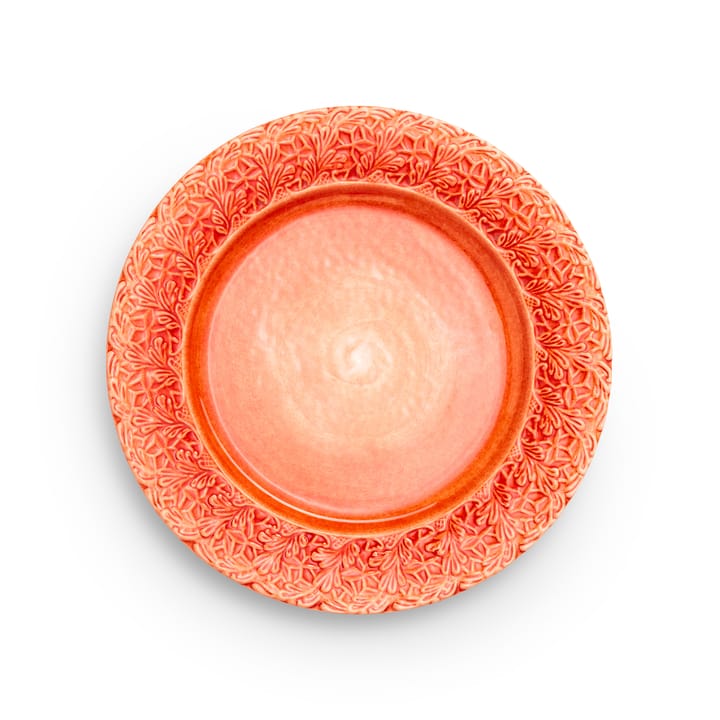 Assiette Lace 25 cm - Orange - Mateus