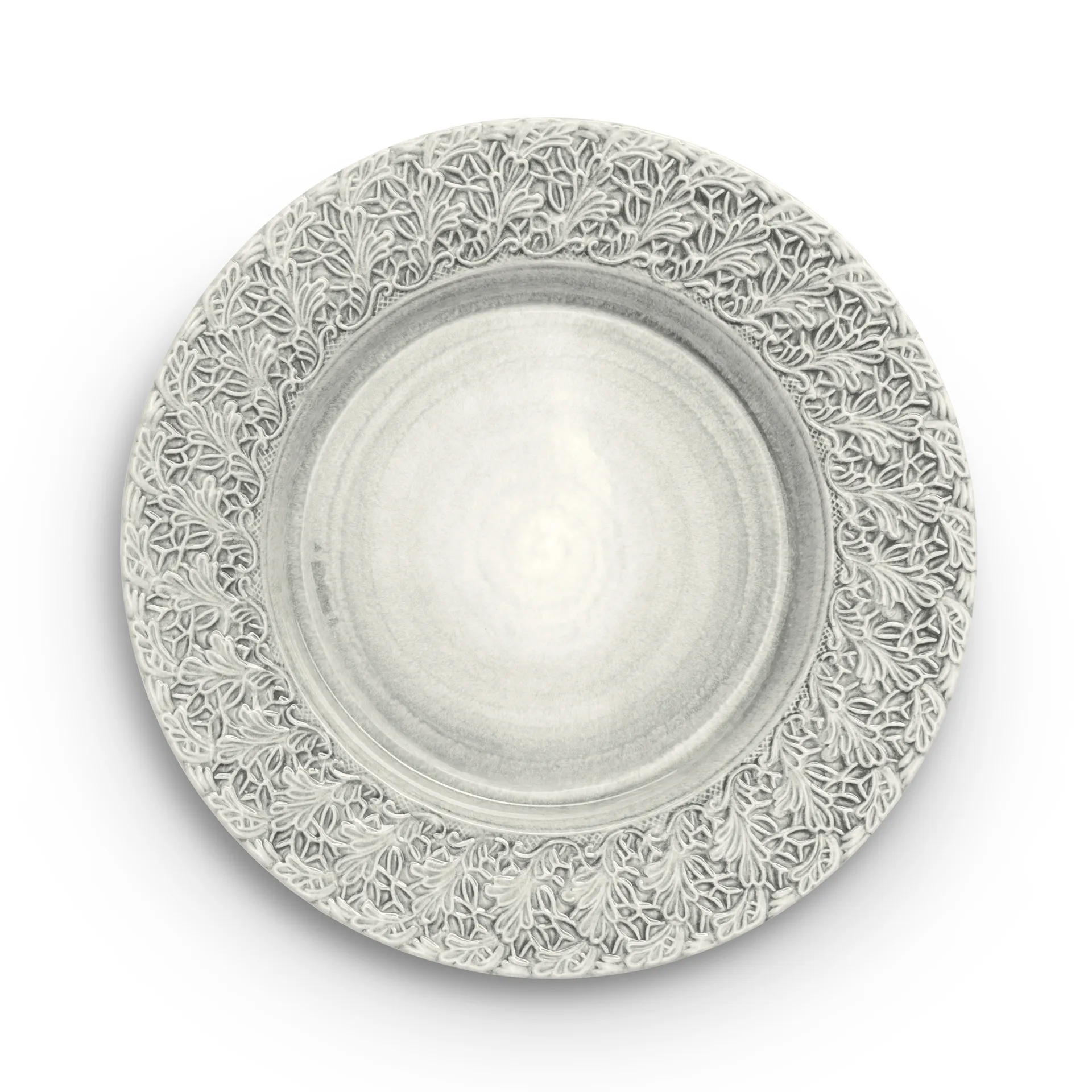 Assiette Lace 32 cm, Gris Mateus