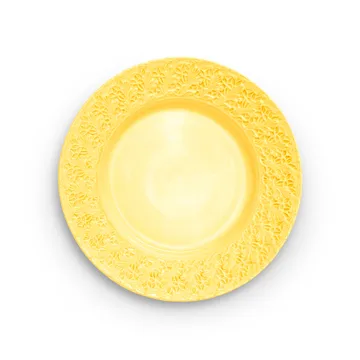Assiette Lace 32 cm - Jaune - Mateus