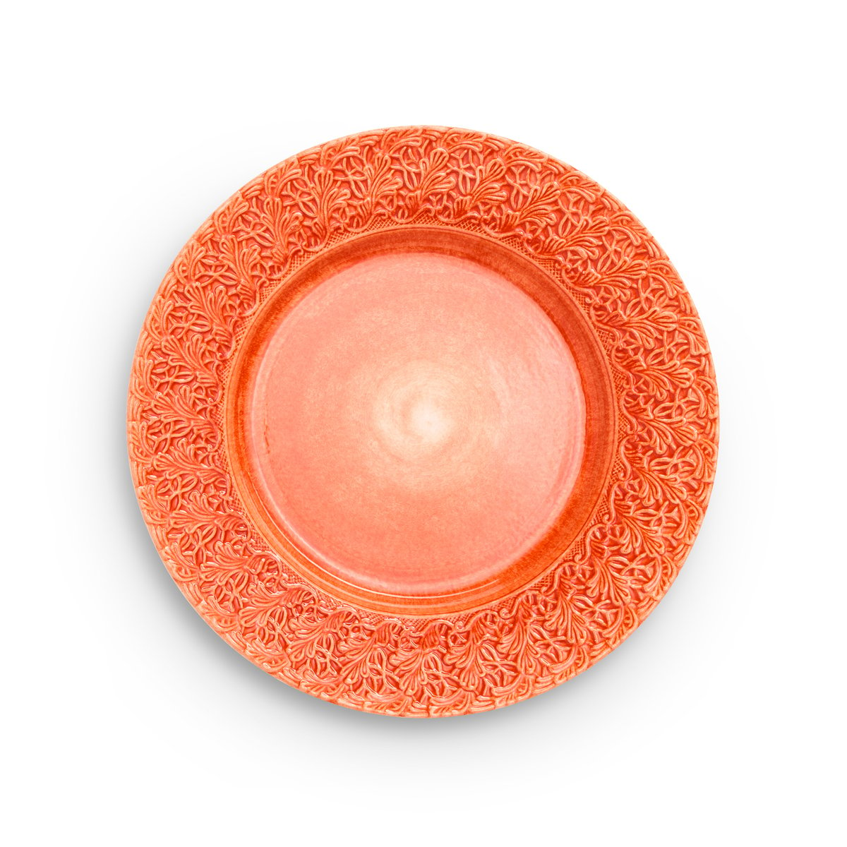 mateus assiette lace 32 cm orange