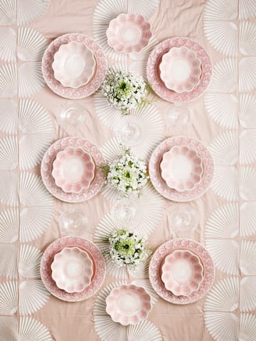 Assiette Lace 32 cm - Rose clair - Mateus