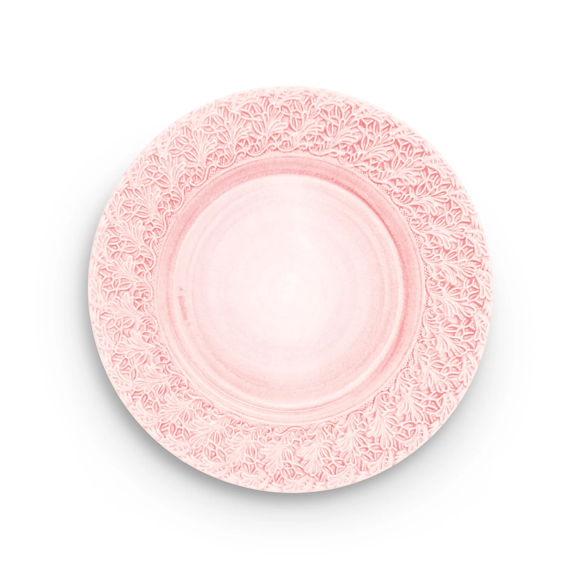 Assiette Lace 32 cm, Rose clair Mateus