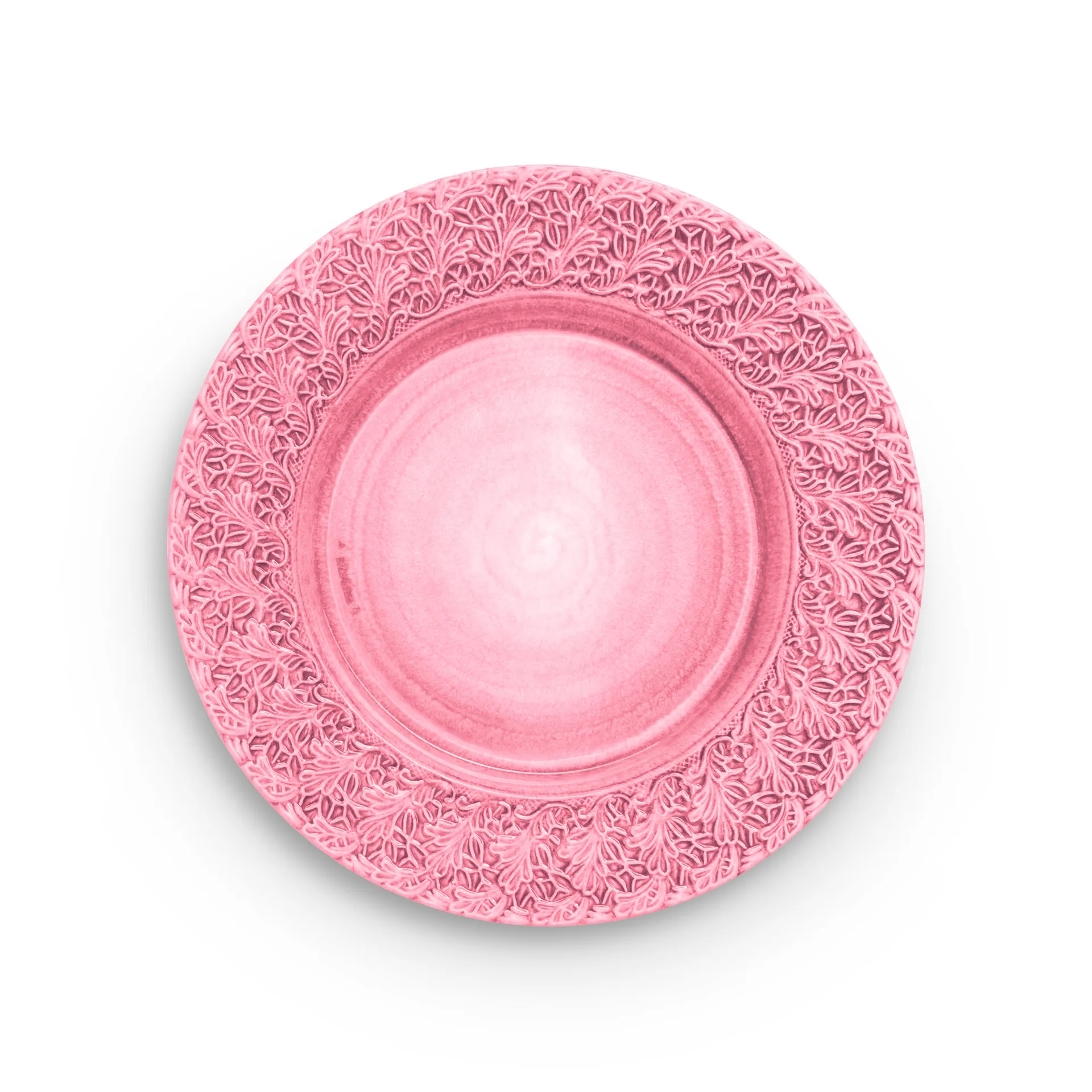 Assiette Lace 32 cm, Rose Mateus