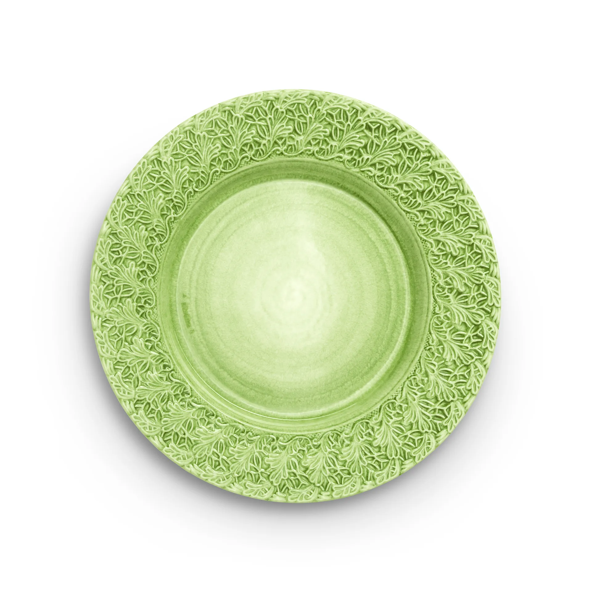 Assiette Lace 32 cm, Vert Mateus