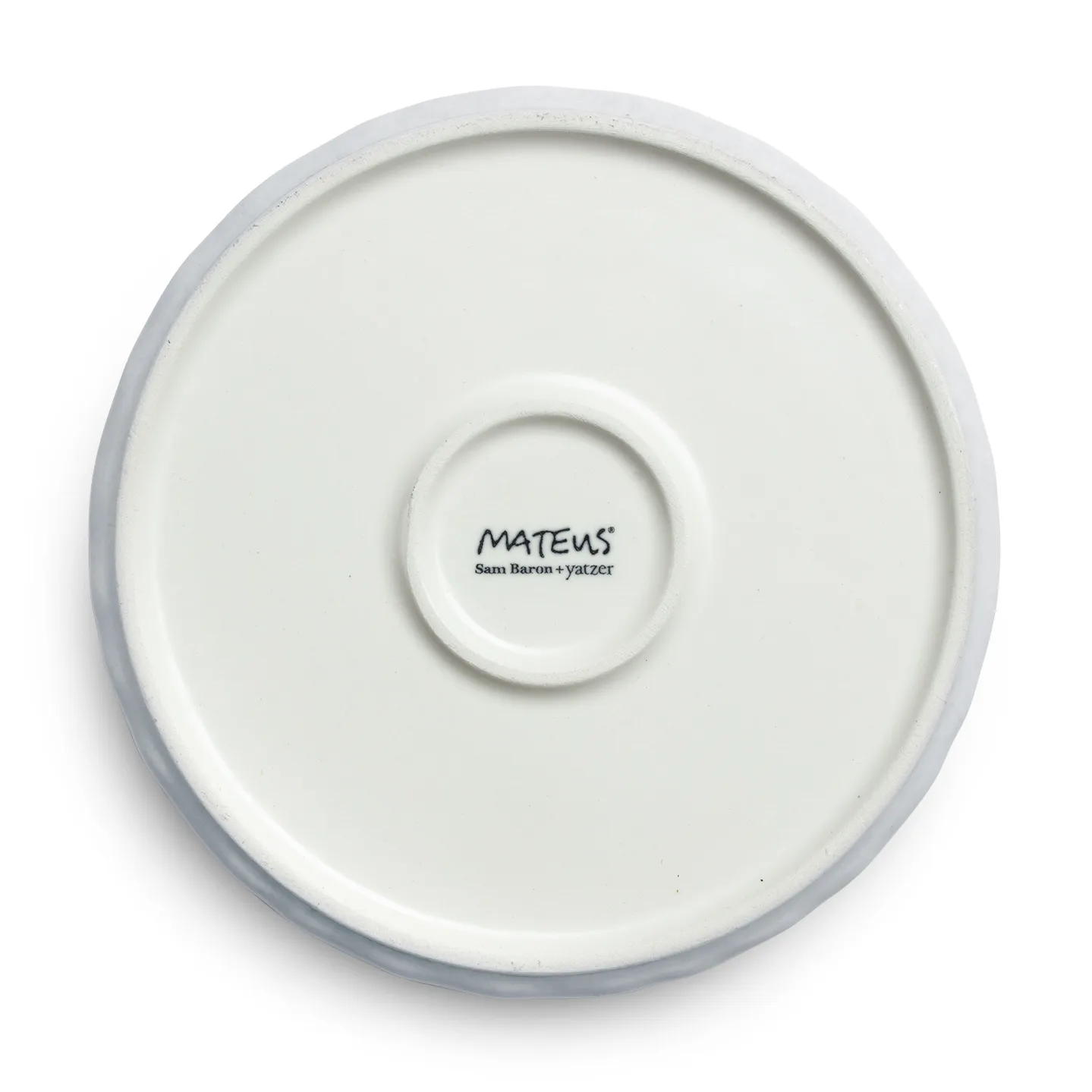 Assiette MSY 13 cm, Bleu glacé Mateus