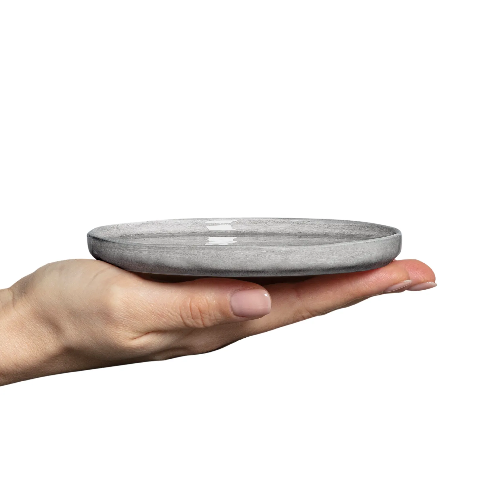 Assiette MSY 13 cm, Gris Mateus