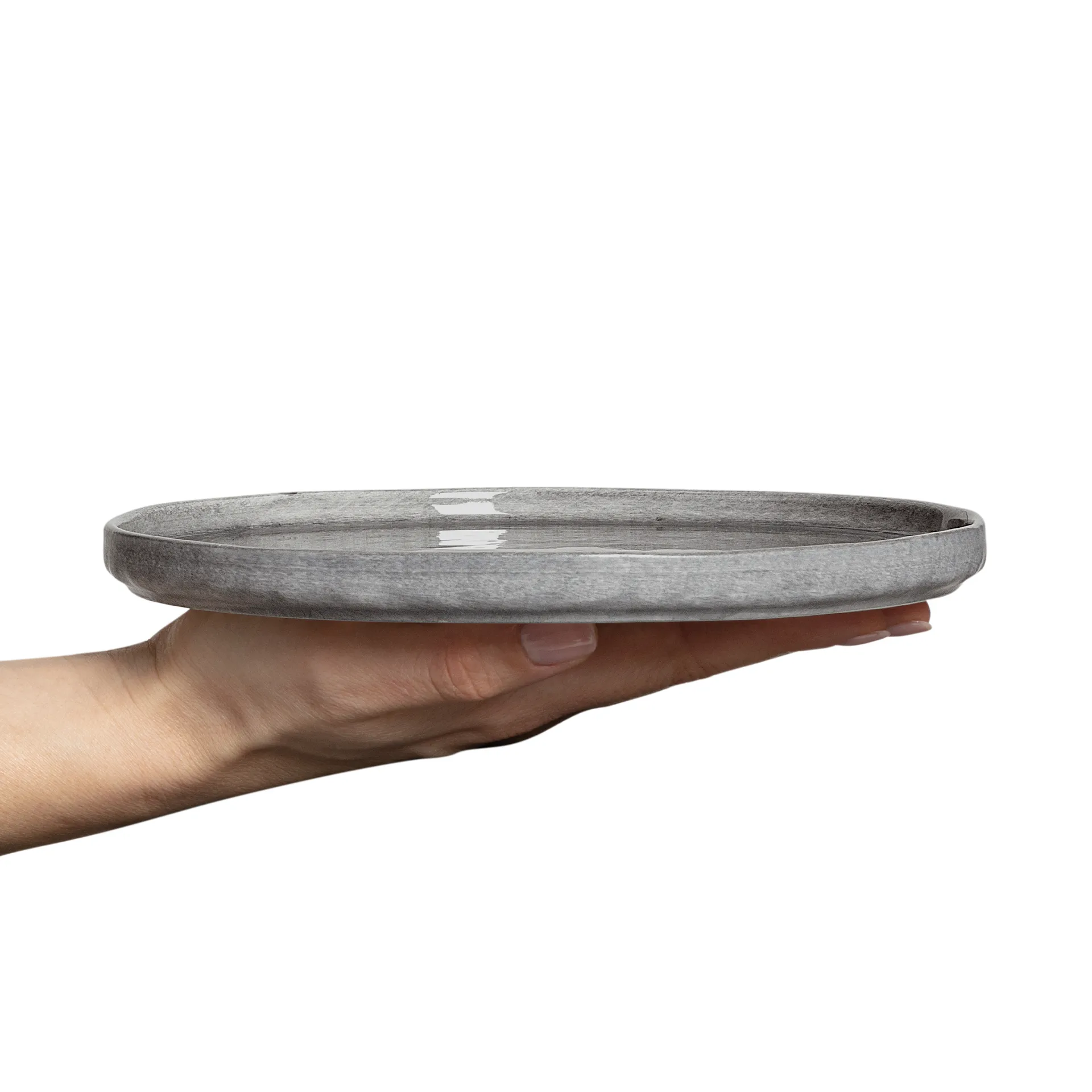Assiette MSY 20 cm, Gris Mateus