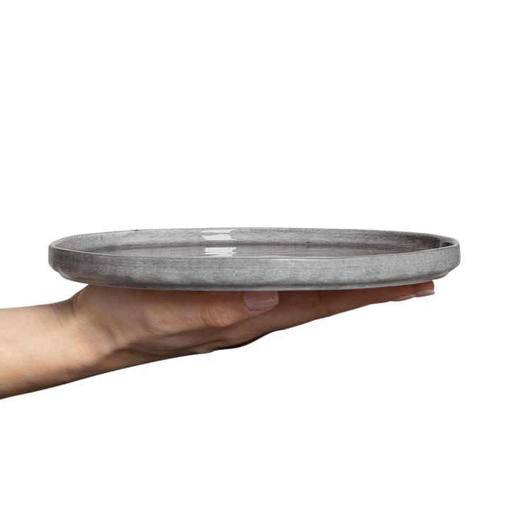 Assiette MSY 20 cm - Gris - Mateus