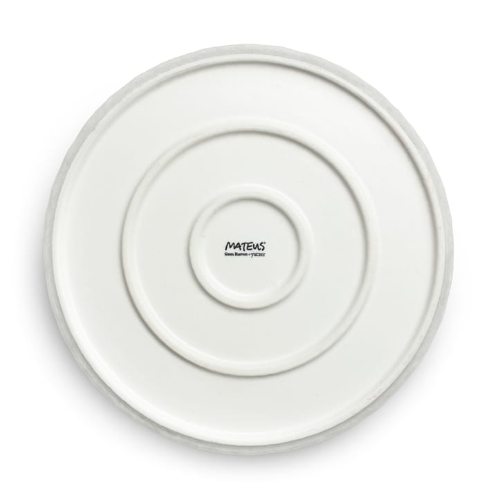 Assiette MSY 20 cm - Gris - Mateus