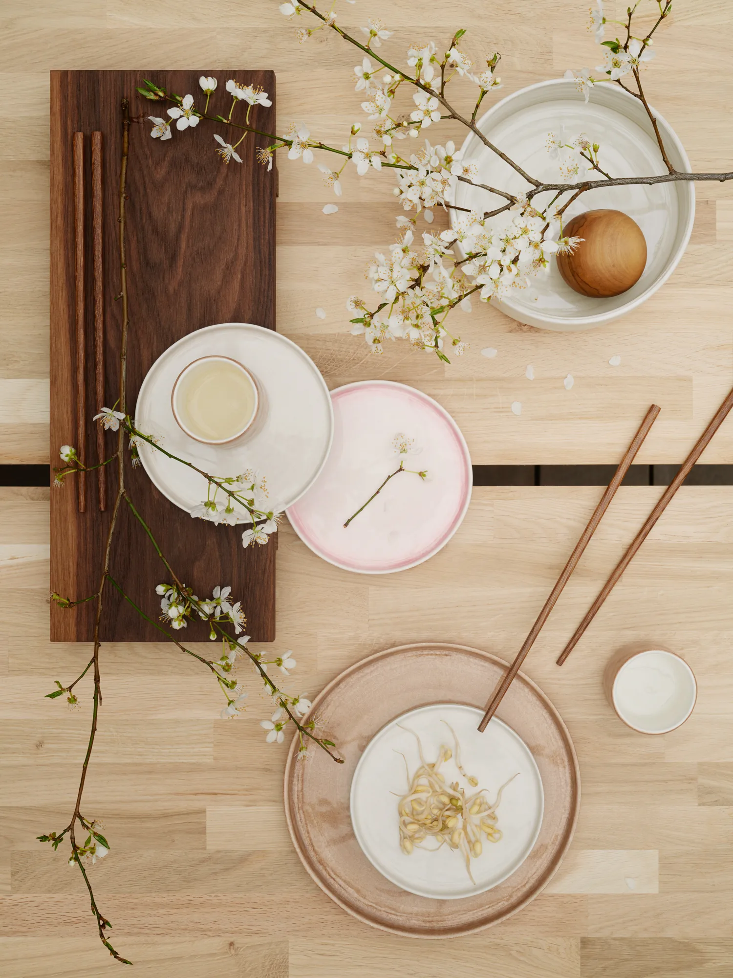 Assiette MSY 20 cm, rose clair Mateus