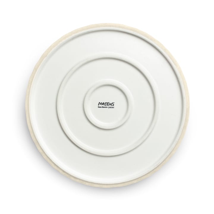 Assiette MSY 20 cm - Sable - Mateus