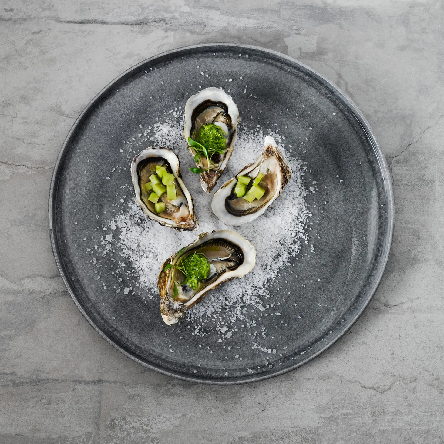 Assiette MSY 25 cm, Gris Mateus