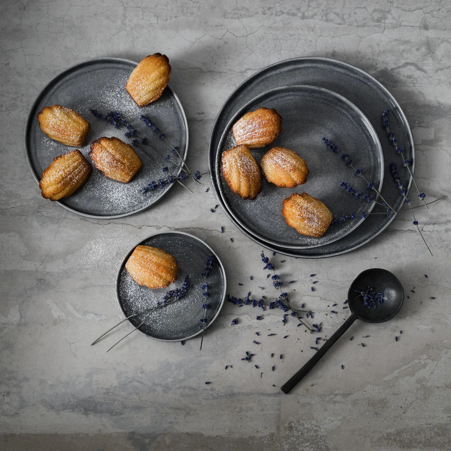 Assiette MSY 25 cm, Gris Mateus