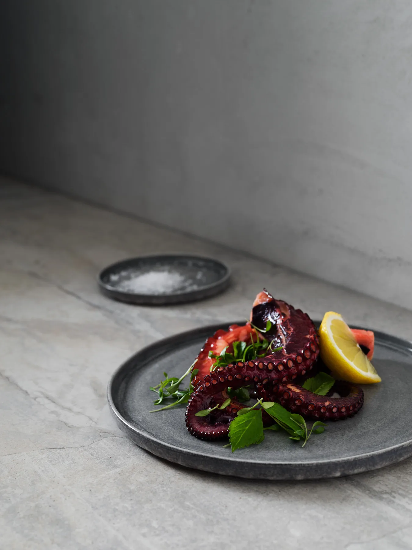 Assiette MSY 25 cm, Gris Mateus