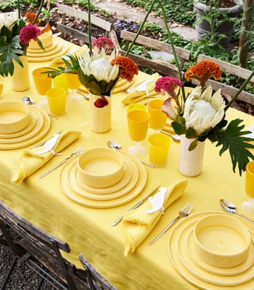 Assiette MSY 25 cm - Jaune - Mateus