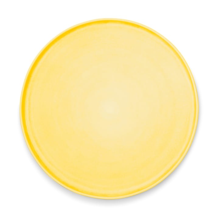 Assiette MSY 25 cm - Jaune - Mateus