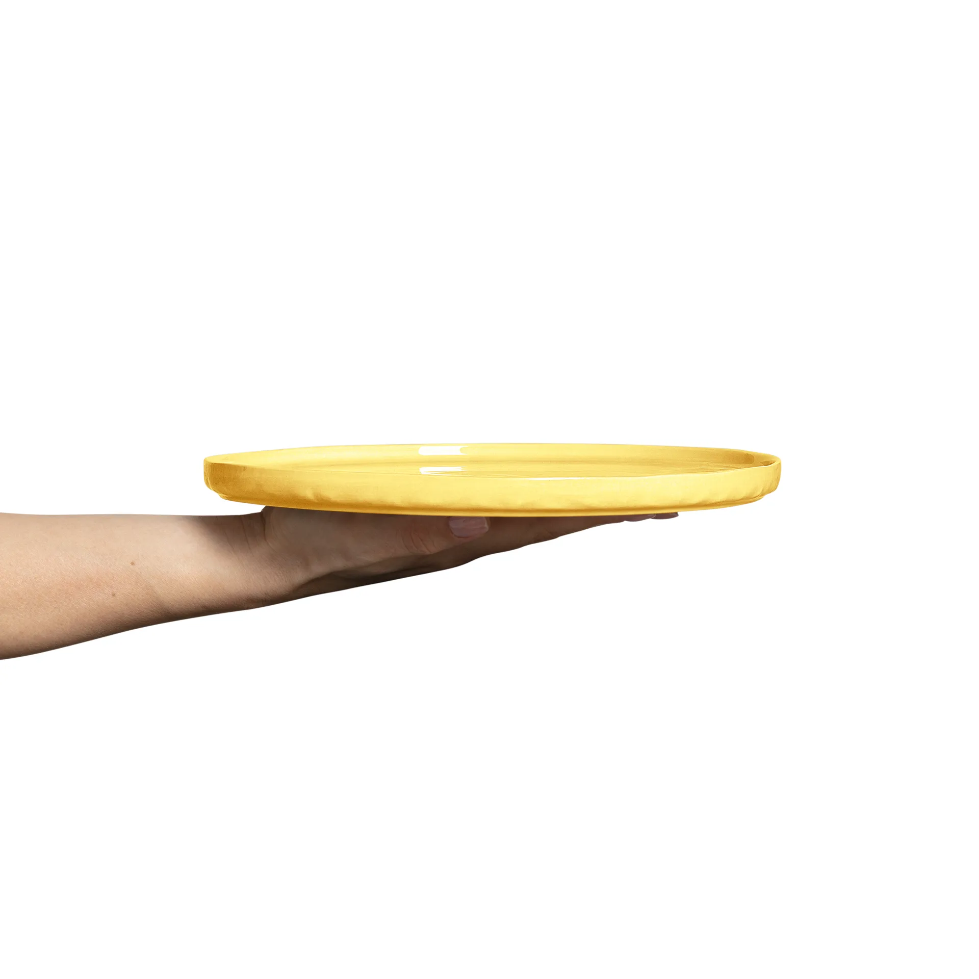 Assiette MSY 25 cm, Jaune Mateus