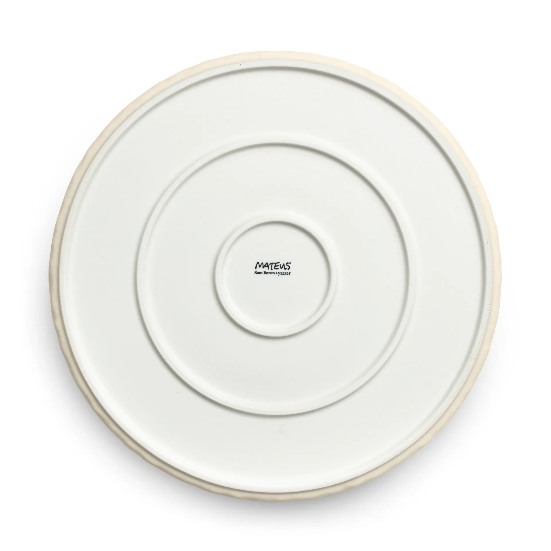 Assiette MSY 25 cm, Sable Mateus
