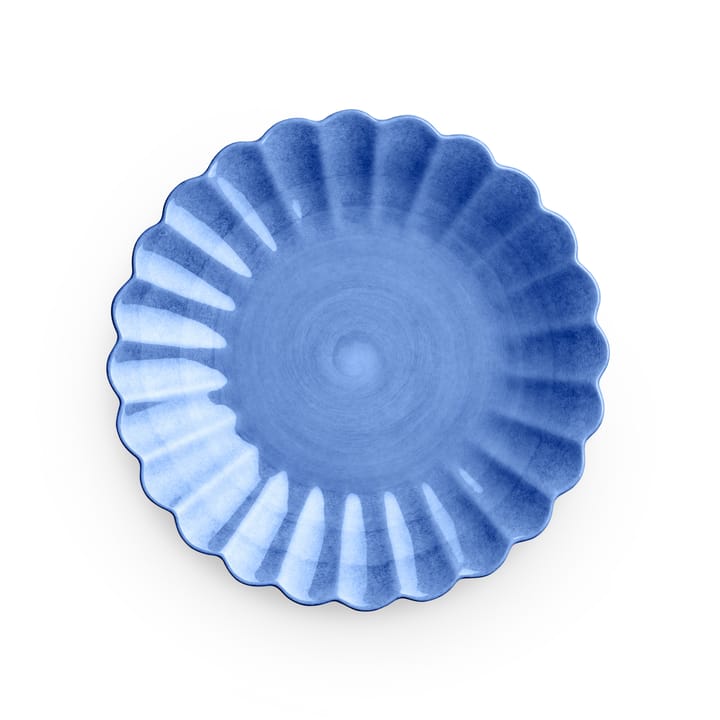 Assiette Oyster 20 cm - Bleu clair - Mateus