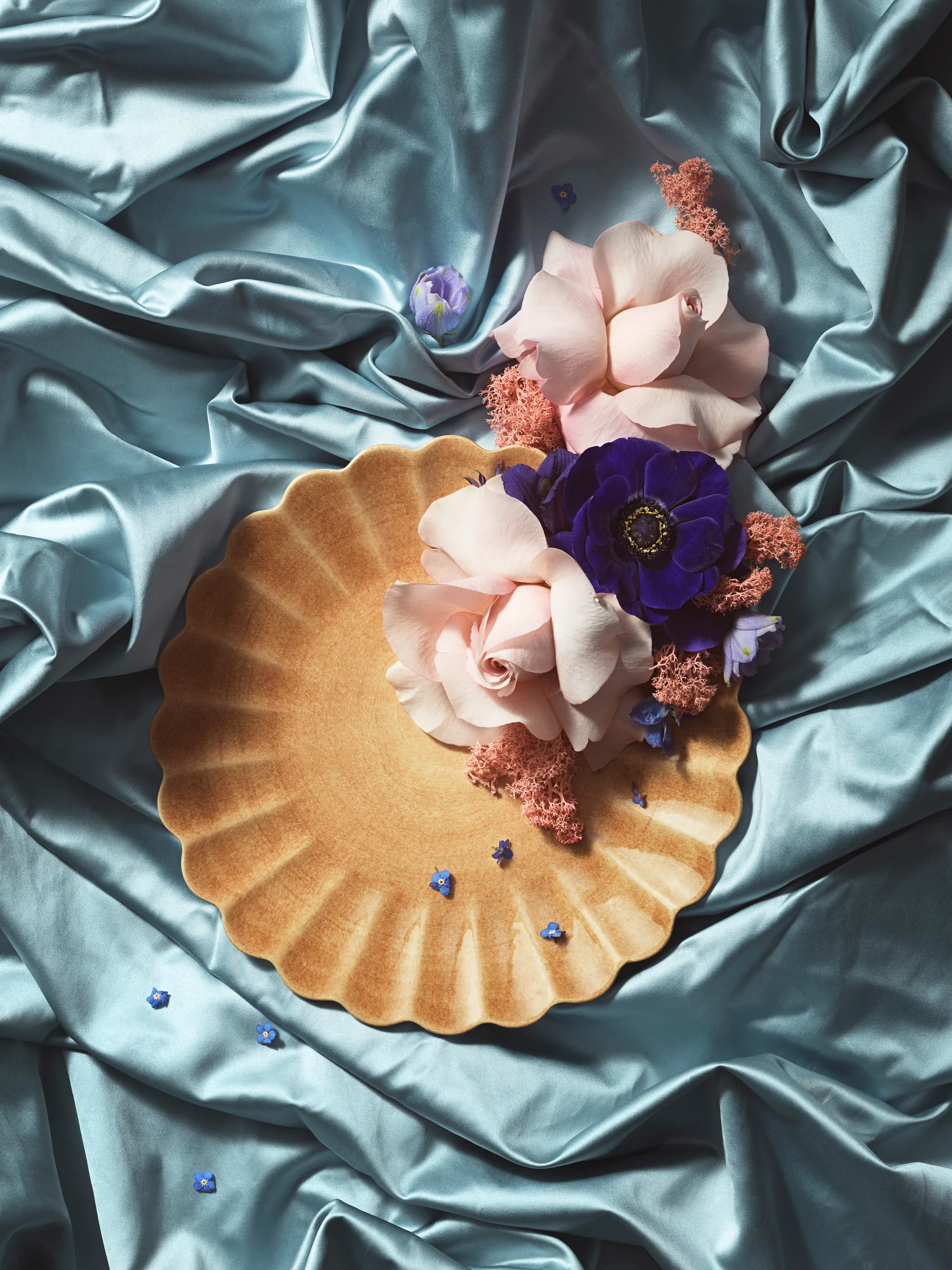 Assiette Oyster 20 cm, Cinnamon Mateus