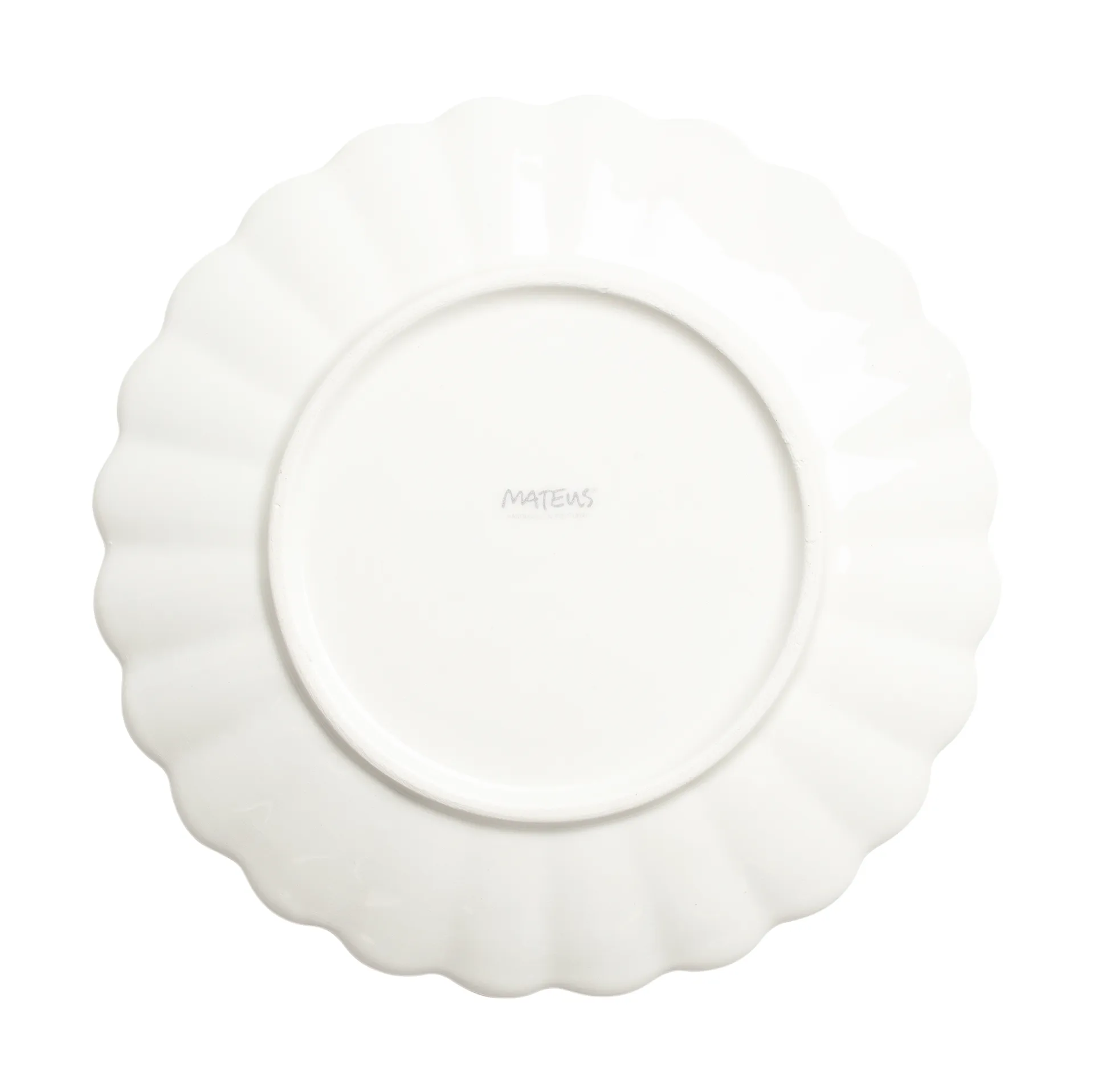 Assiette Oyster 20 cm, Forest green Mateus