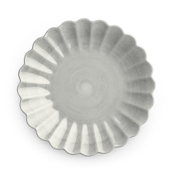 Assiette Oyster 20 cm - Gris - Mateus