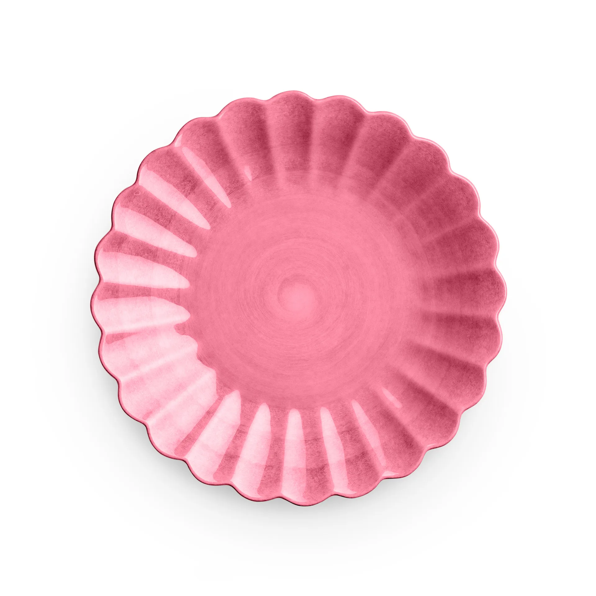 Assiette Oyster 20 cm, Rose Mateus