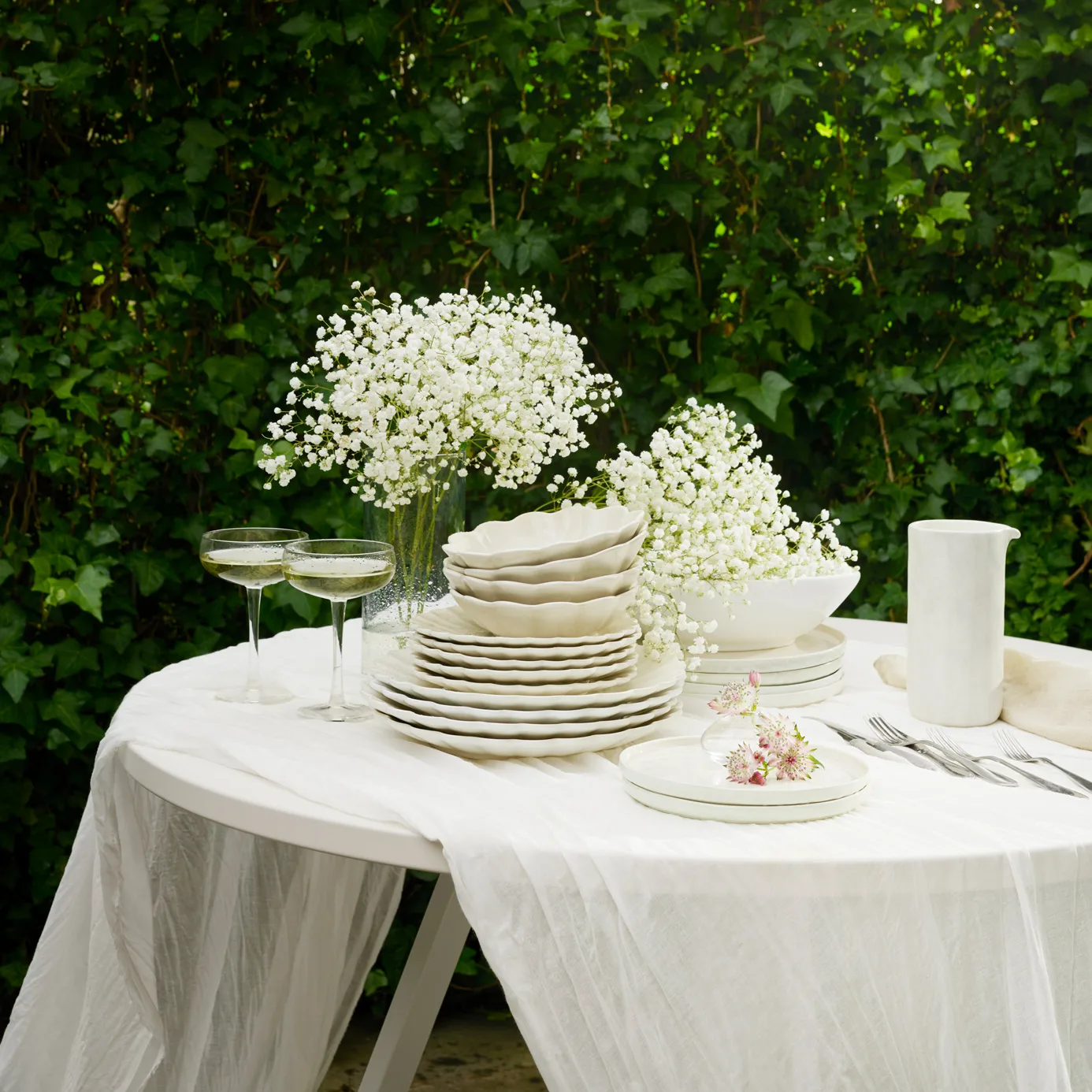 Assiette Oyster 20 cm, Sable Mateus