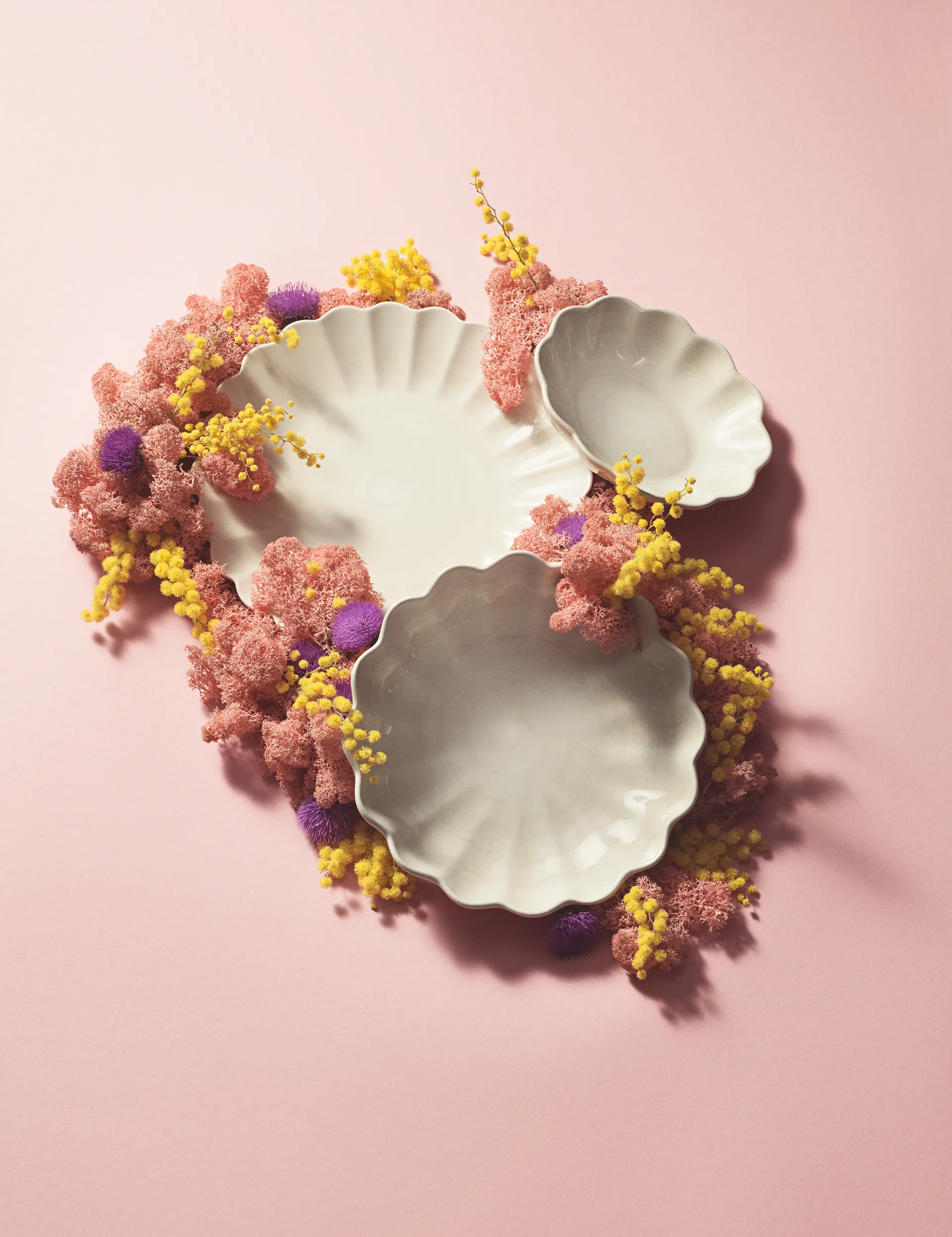 Assiette Oyster 20 cm, Sable Mateus