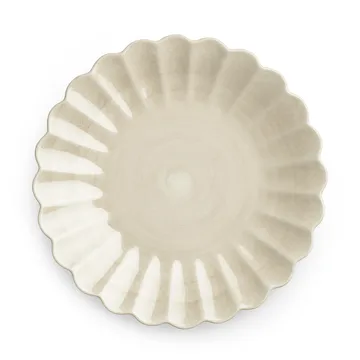 Assiette Oyster 20 cm - Sable - Mateus