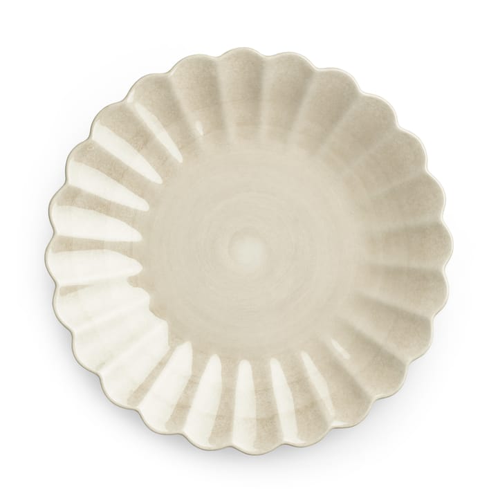 Assiette Oyster 20 cm - Sable - Mateus