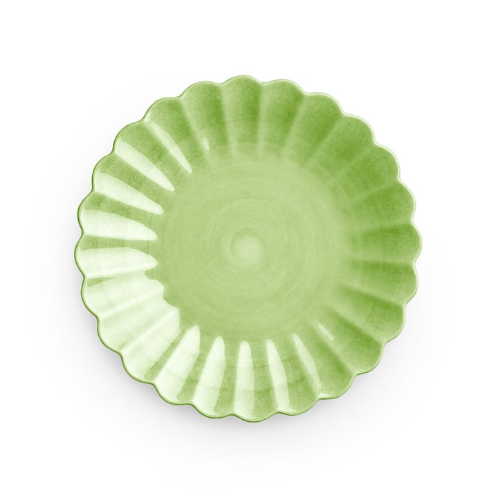 Assiette Oyster 20 cm - Vert - Mateus