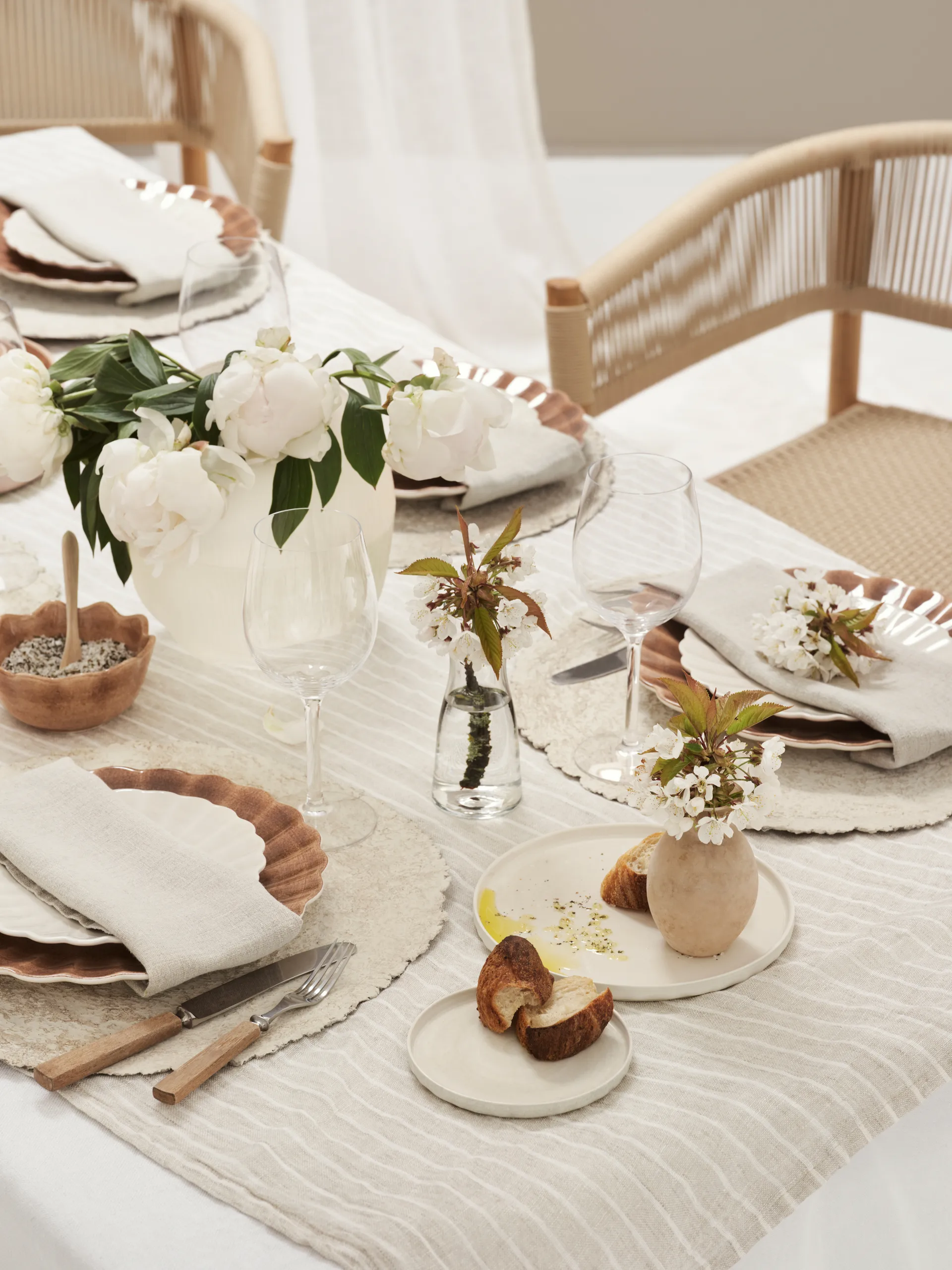 Assiette Oyster 28 cm, Cinnamon Mateus