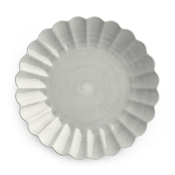 Assiette Oyster 28 cm - Gris - Mateus